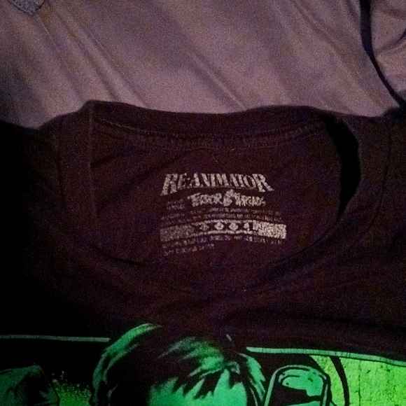 Terror Threads Re-animator 4xl black T-shirt - Picture 2 of 4